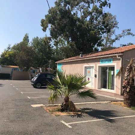 Mobilhome-6voyageurs-clim-wifi-piscine-plage Campsite